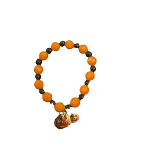 Double Pumpkin Bracelets
